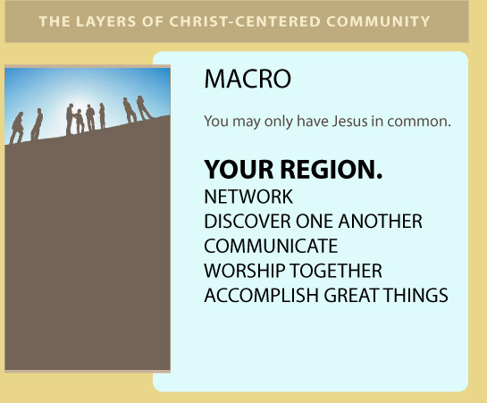 Macro: Your Region - You May Only Have Jesus in Common